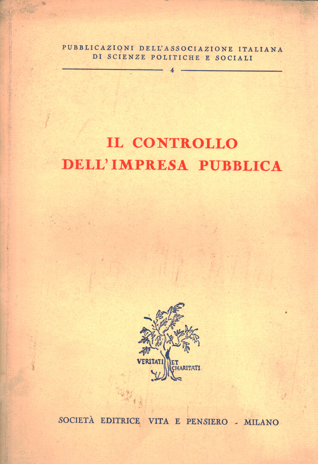 Il controllo dell impresa pubblica, s.a.