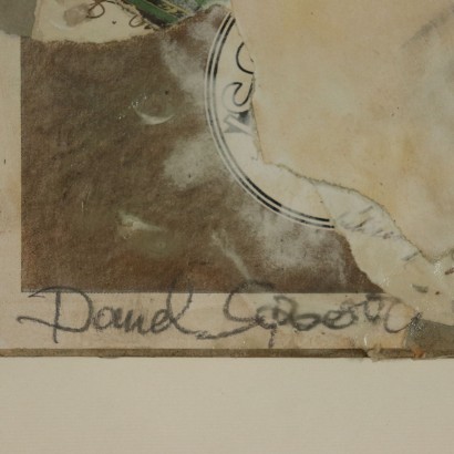 Collage of Daniel Spoerri-detail