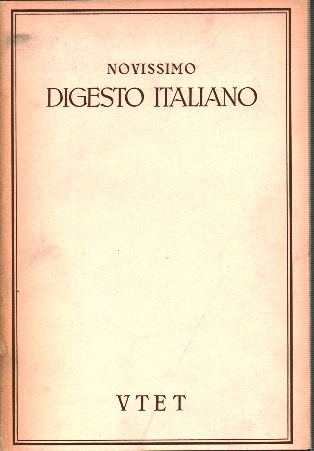 Digesto italien Novissimo. Tome VIII : GR-INVA, Antonio Azara Ernesto Eula