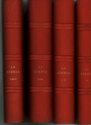 La Bibbia (4 Volumi)