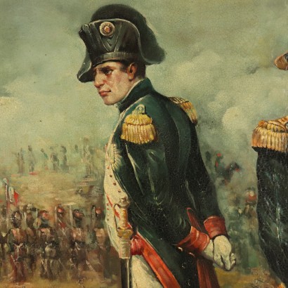 The scene of Napoleon-detail