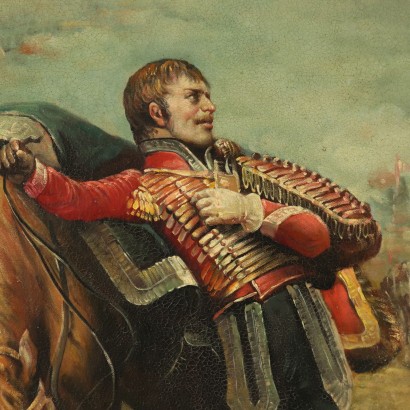 The scene of Napoleon-detail