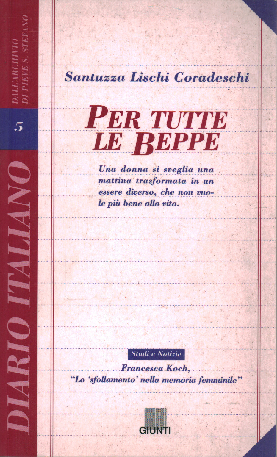 Per tutte le Beppe, s.a.