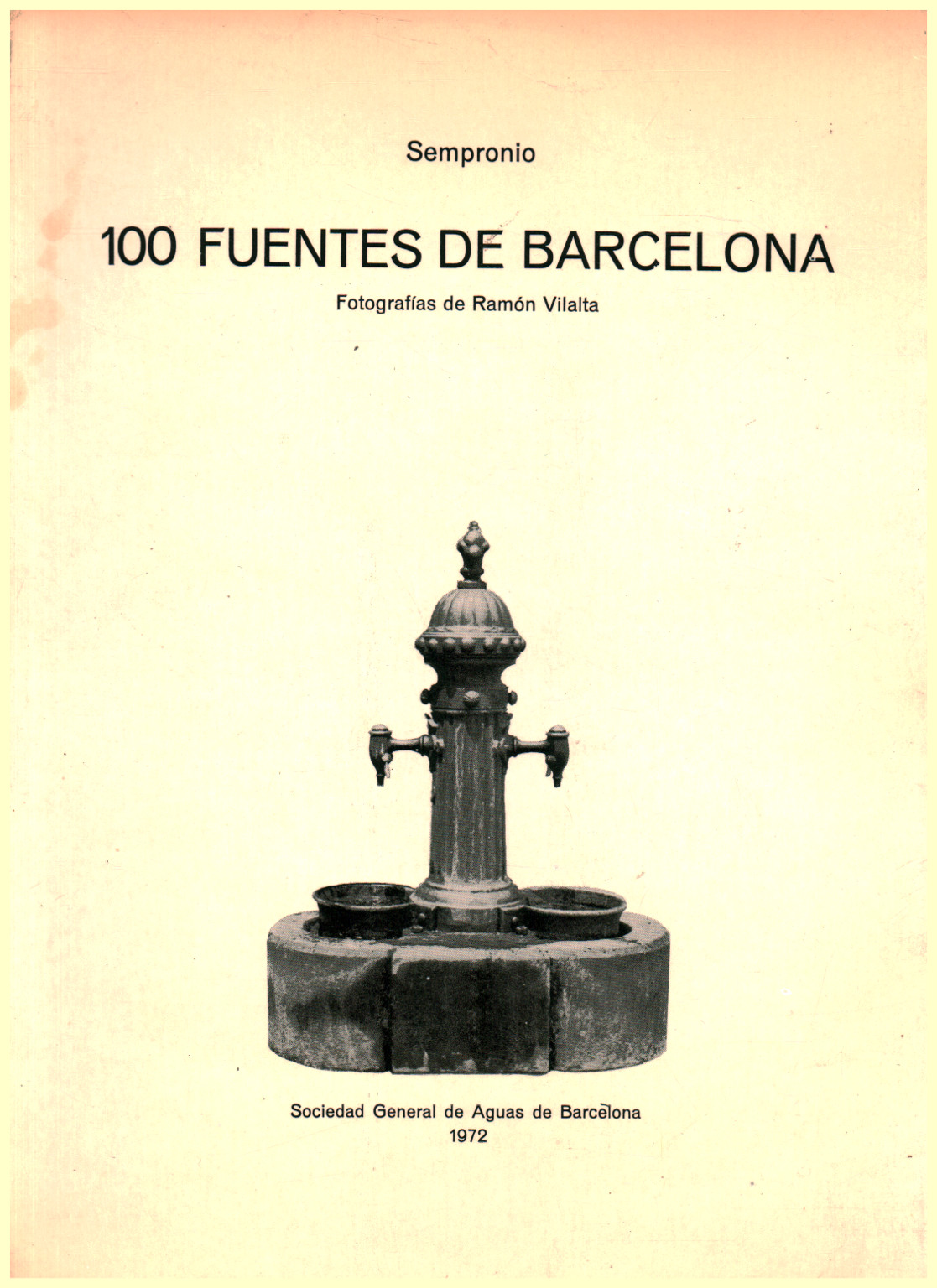 100 fuentes de Barcelona, s.a.