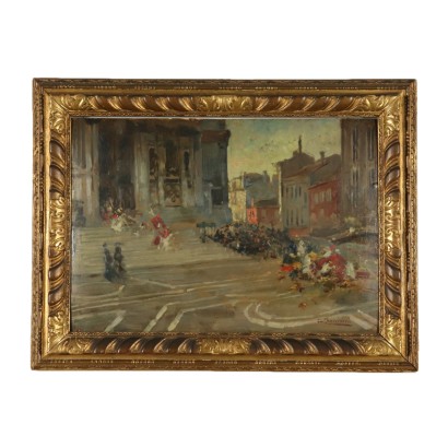 Scena Paesana di Giuseppe Cherubini