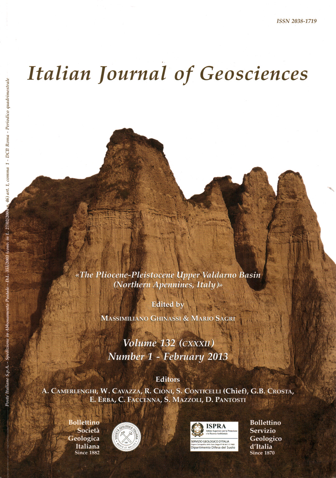 Italian Journal of Geosciences-Bollettino della So, s.a.