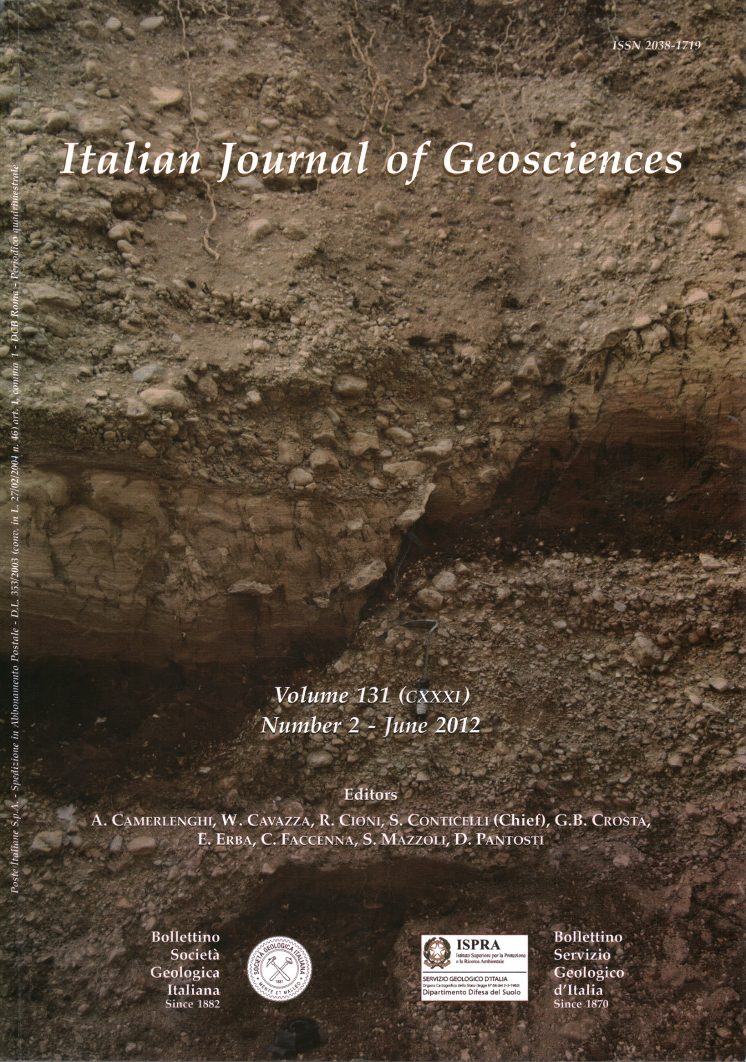 La Revue italienne de Géosciences-Bollettino della Donc, s.un.