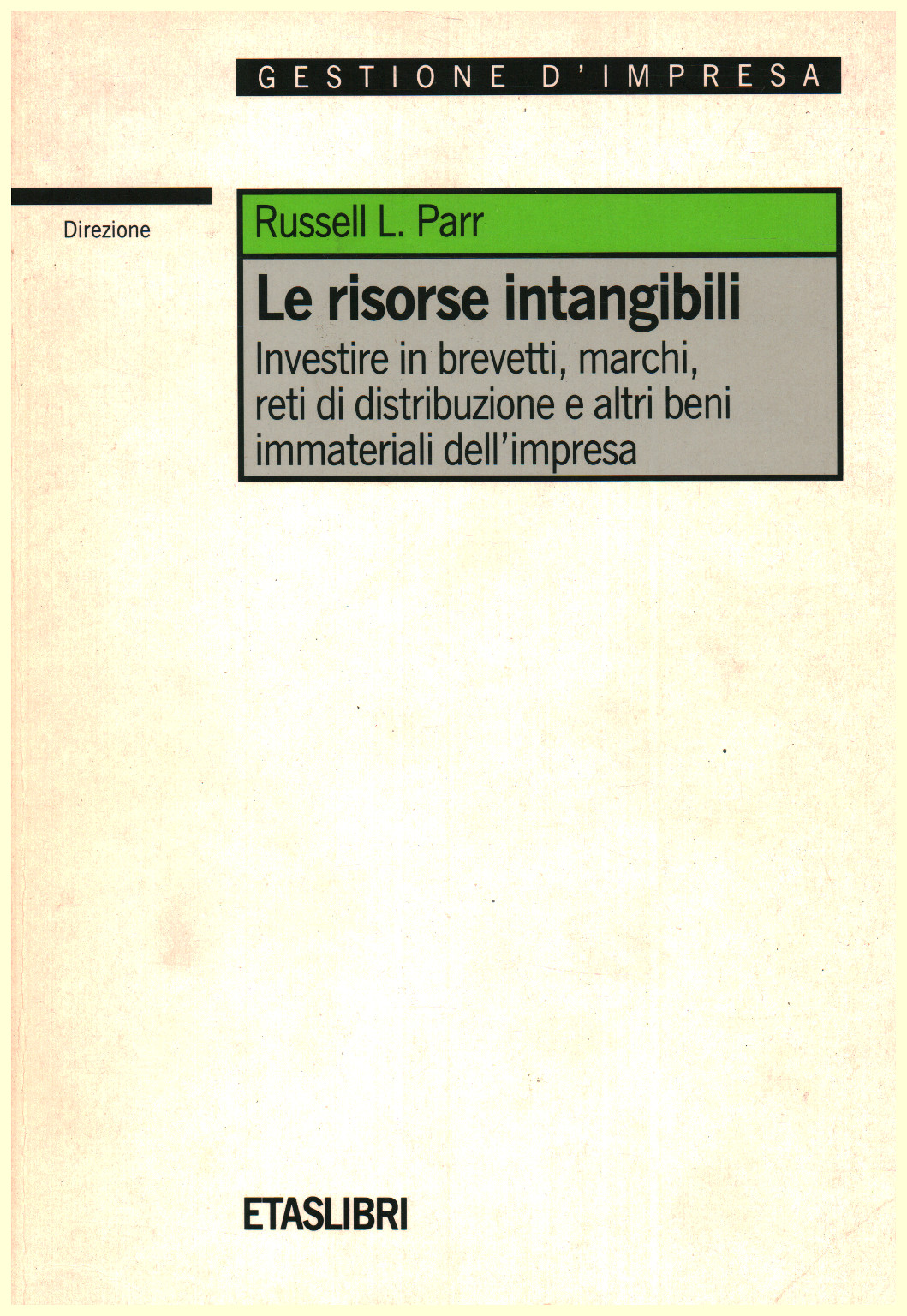 Le risorse intangibili, s.a.