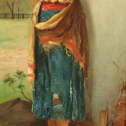 The Gypsy Oil Painting Late 19th Century