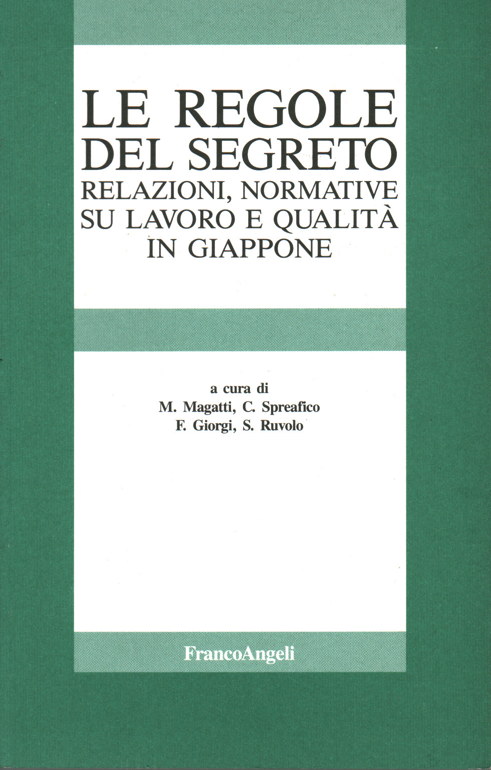 Le regole del segreto, s.a.