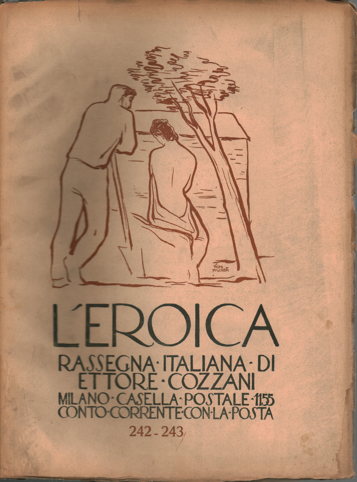 L eroica. Rassegna italiana di Ettore Cozzani. Ann, s.zu.