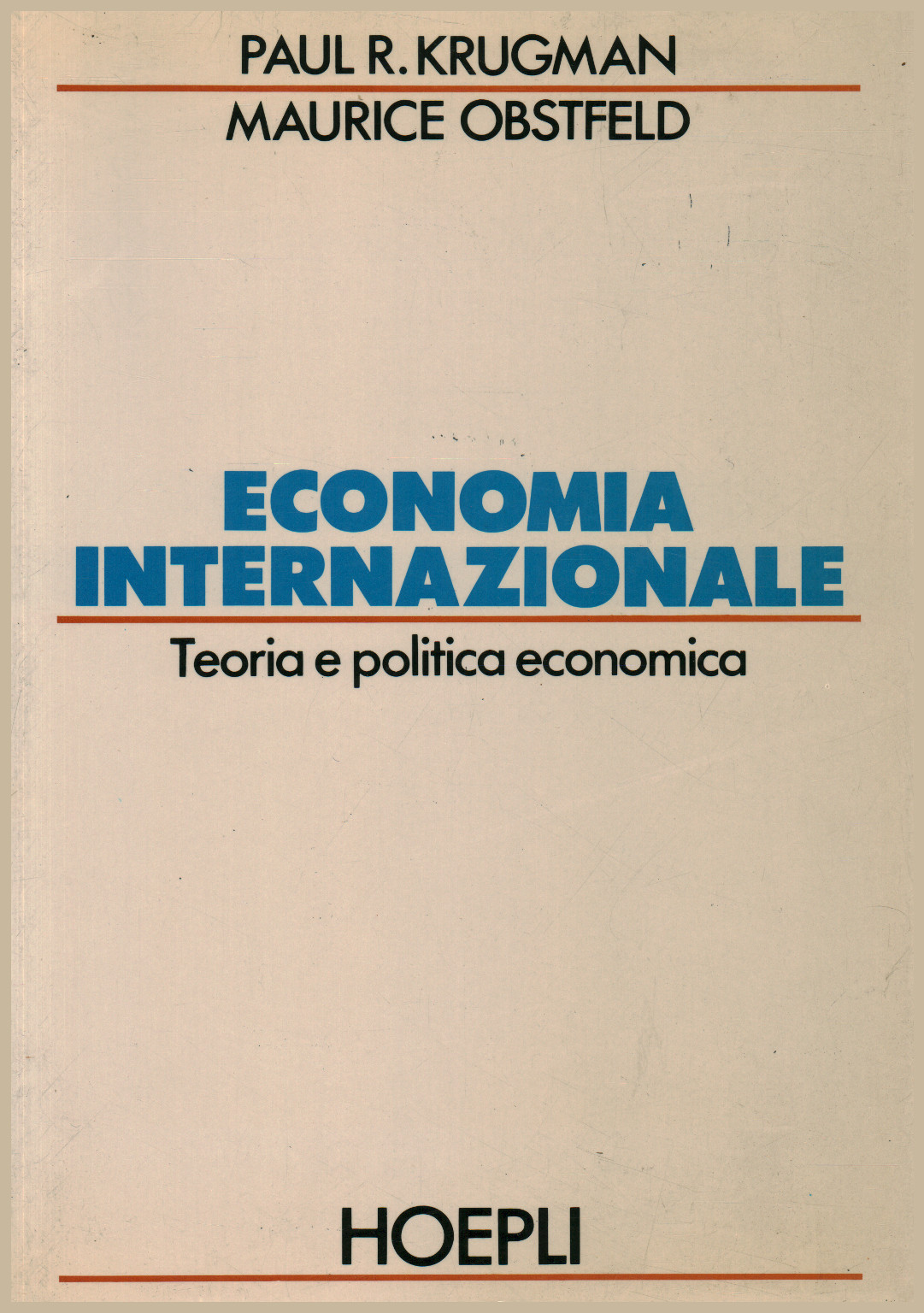 Économie internationale, s.un.