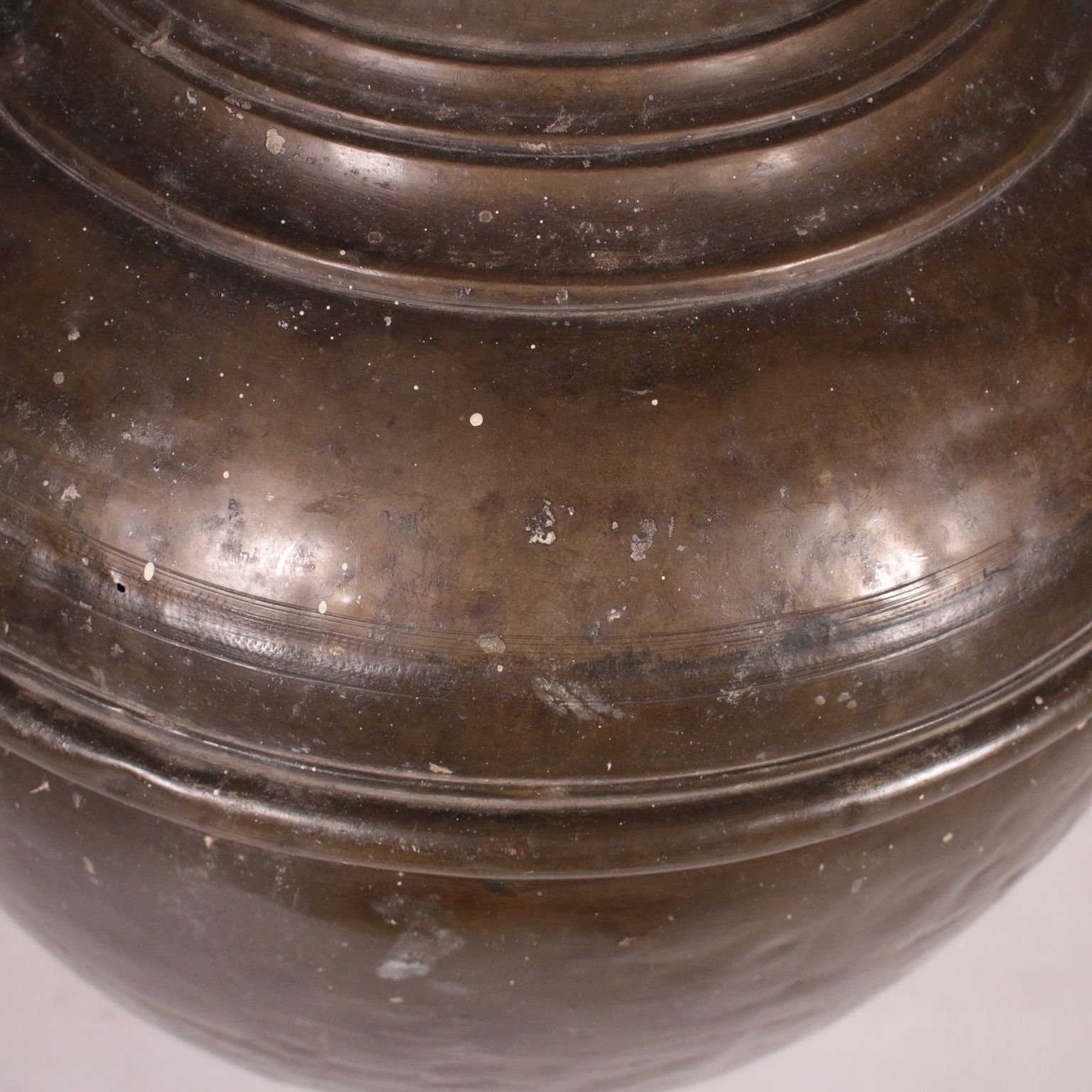 Antique Bronze Bowl / Bottle Tray