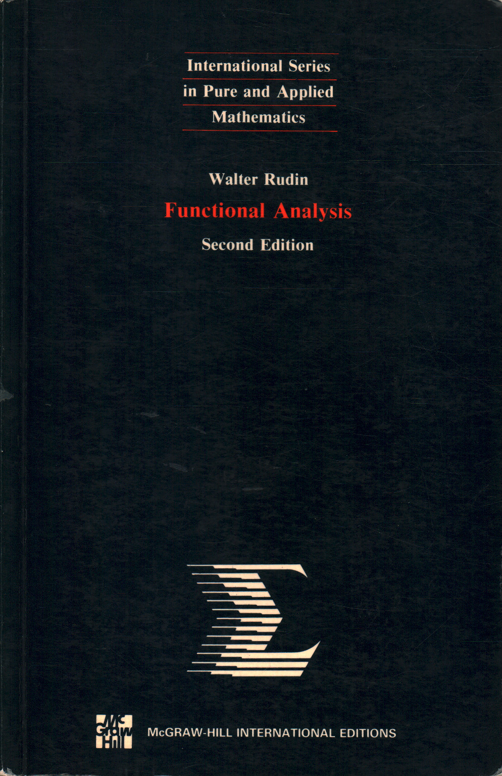 Walter Rudin, Usato, Functional Analysis, Libreria, Scienze ...