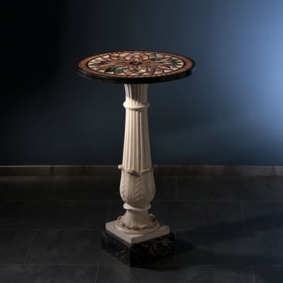 Stone Sample Table Marble Rome Italy XIX Cent.