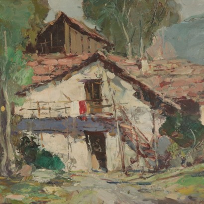 Landscape Romolo Leone Italy 20th century