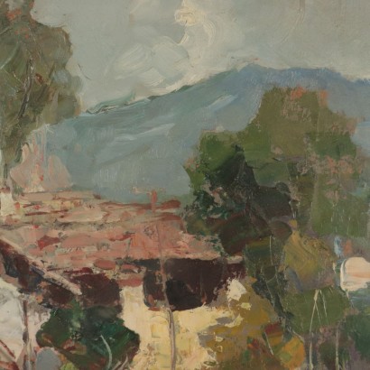 Landscape Romolo Leone Italy 20th century