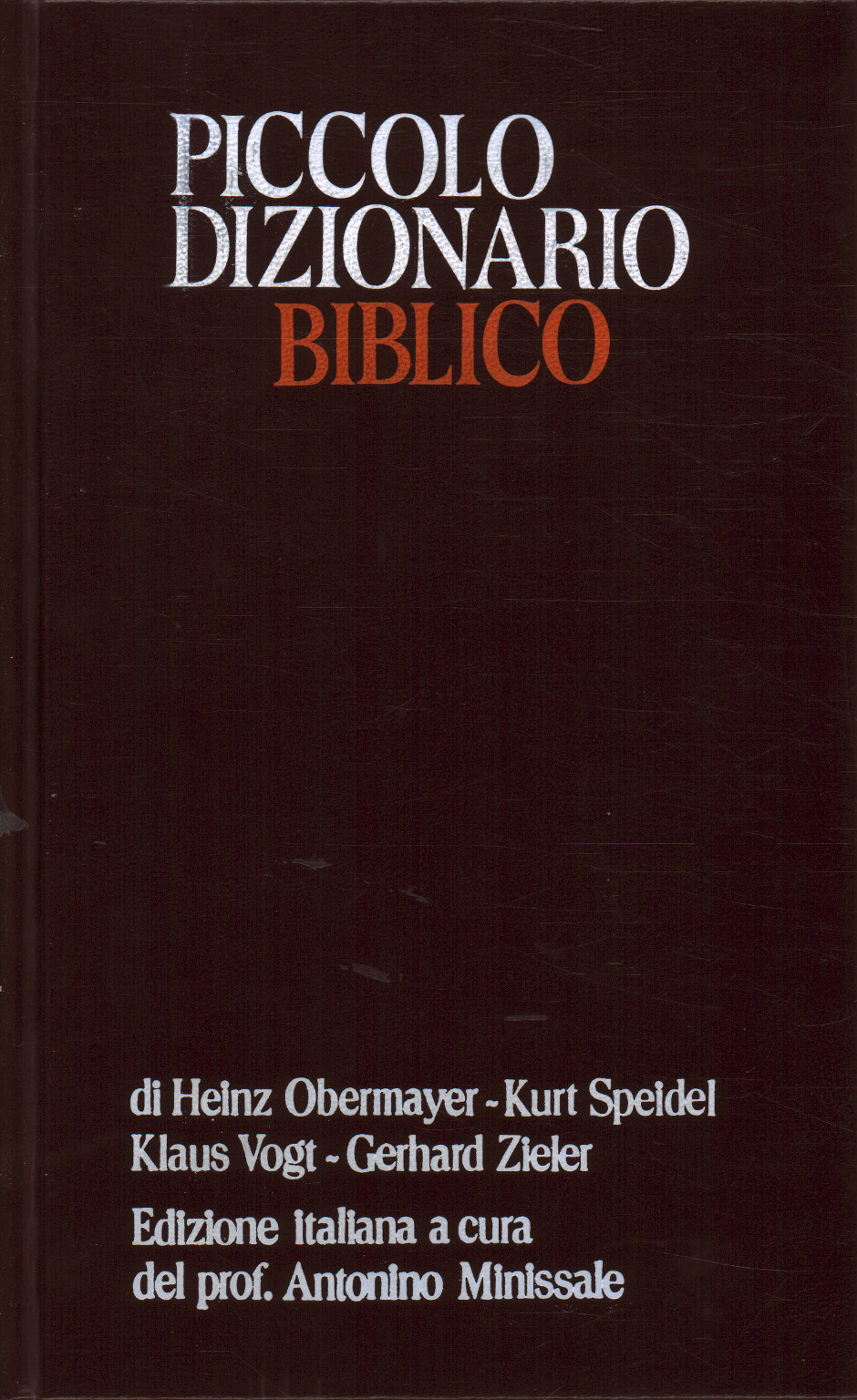 Piccolo dizionario biblico, AA.VV