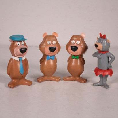 Lot of Moplas Hanna and Barbera stuffed animals, 1960s