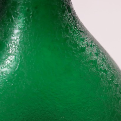 Glass Bottle Murano Italy 1950s Seguso Manufacture