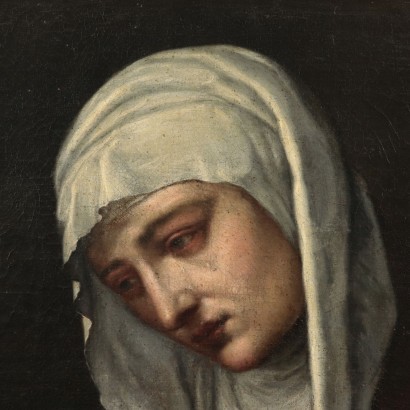 arte, arte italiana, pittura antica italiana,Tiziano Vecellio copia da,Mater dolorosa,Tiziano Vecellio