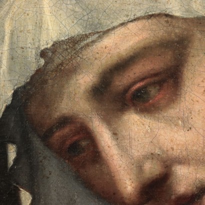 arte, arte italiana, pittura antica italiana,Tiziano Vecellio copia da,Mater dolorosa,Tiziano Vecellio