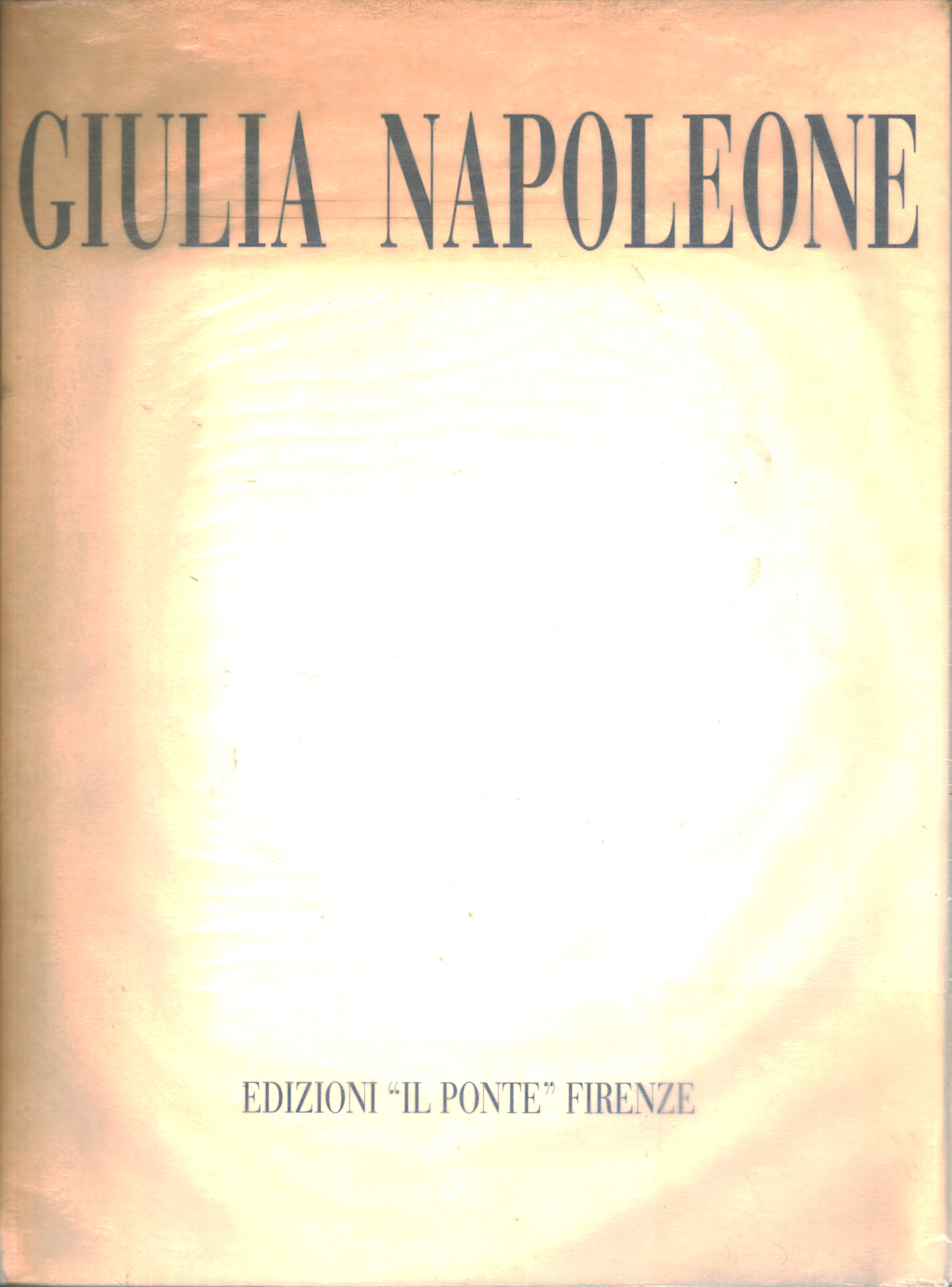 Giulia Napoleone. La percezione della luce come em, Andrea Alibrandi