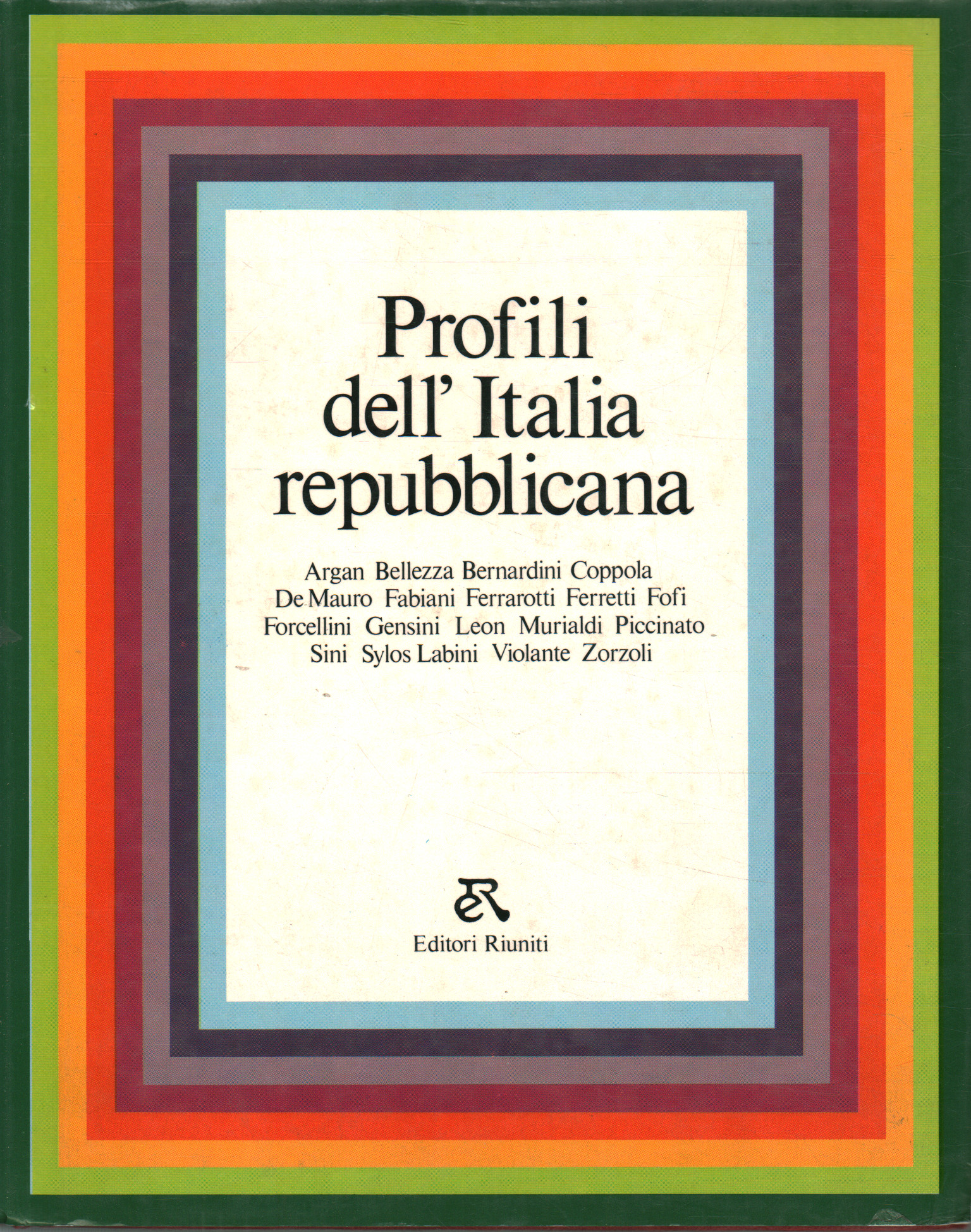 Profils de l'Italie républicaine