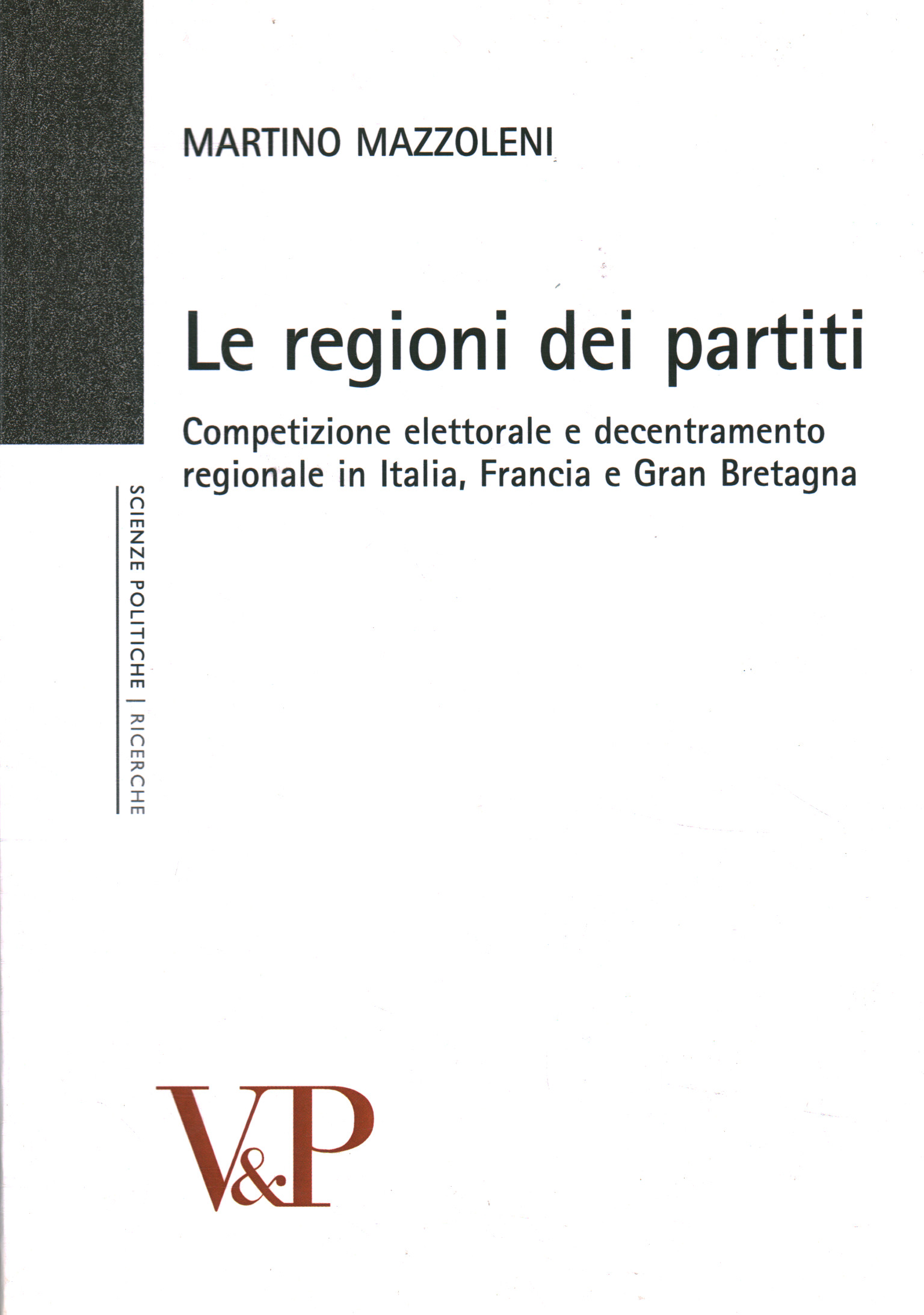The regions of the parties, Martino Mazzoleni