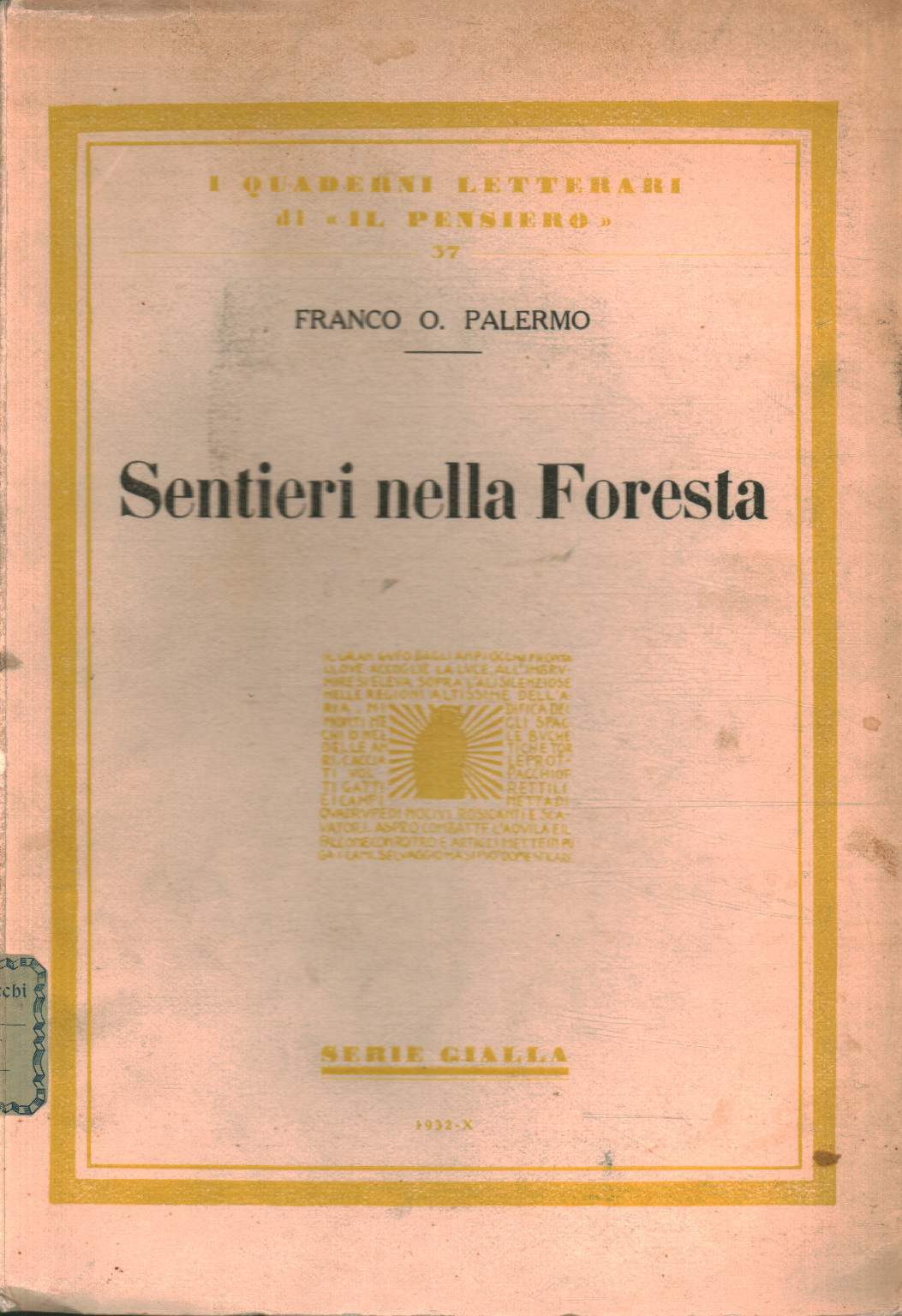 Wege im Wald, Franco O. Palermo