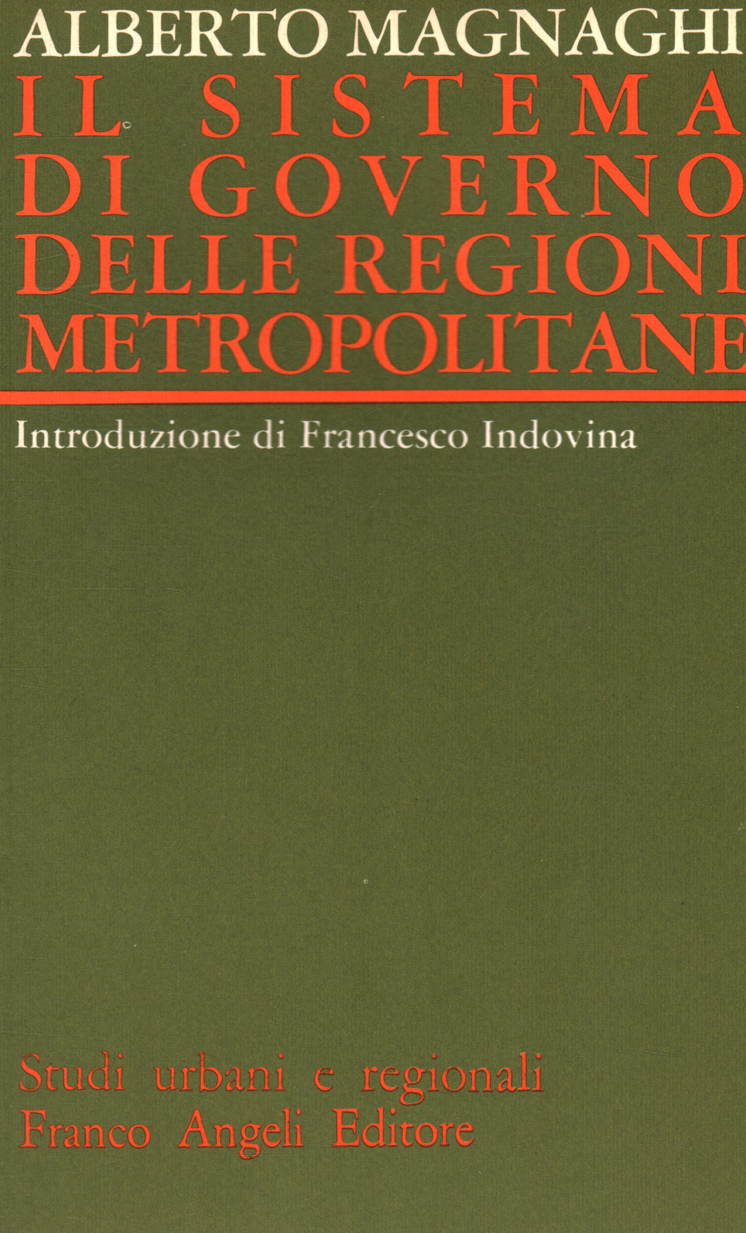 Das Governance-System der Metropolregionen, Alberto Magnaghi