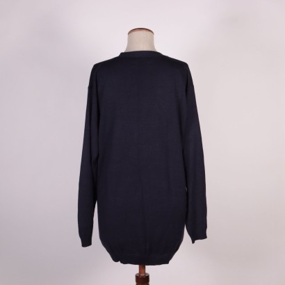 Ralph Lauren Blue Silk Cardigan