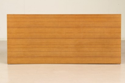 modernariato, scrivania modernariato, scrivania anni 50, scrivania anni 60, scrivania con cassetti, legno e teak, piano in formica