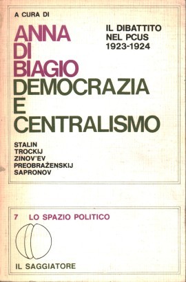 Democrazia e centralismo