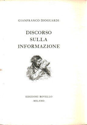 Discorso sulla informazione