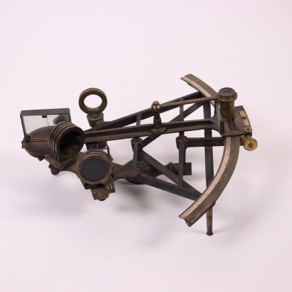 Brass and Mahogany Sextant England 19th Century