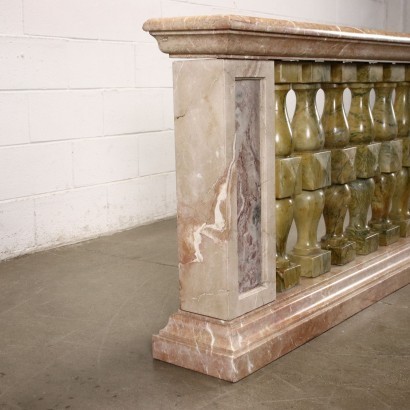 antiques, stones, antiques stones, ancient stones, ancient Italian stones, antique stone, neoclassical stone, 19th century stone, Marble balustrade