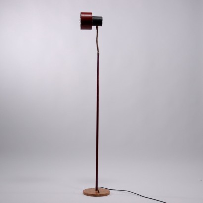 Stilux Floor Lamp Enamelled Alluminium Metal Italy 1960s