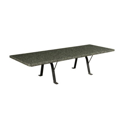 Table Basse Métal Italie Années 1970-1980