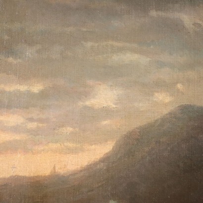 Alfonso Simonetti,Paesaggio all'alba con treno,Alfonso Simonetti,Alfonso Simonetti,Alfonso Simonetti,Alfonso Simonetti