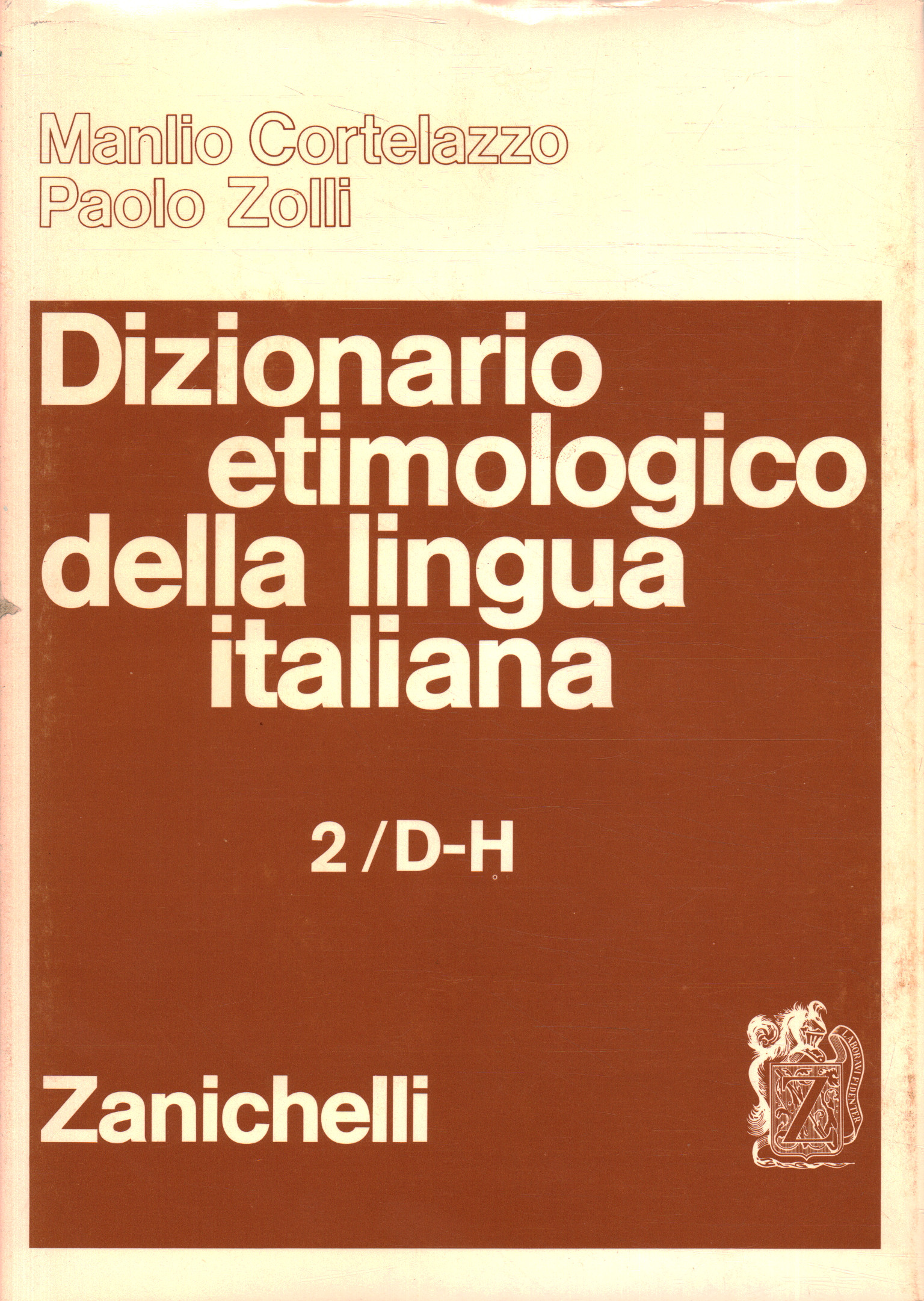 Dizionario etimologico del dialetto molfettese. Vocabolario