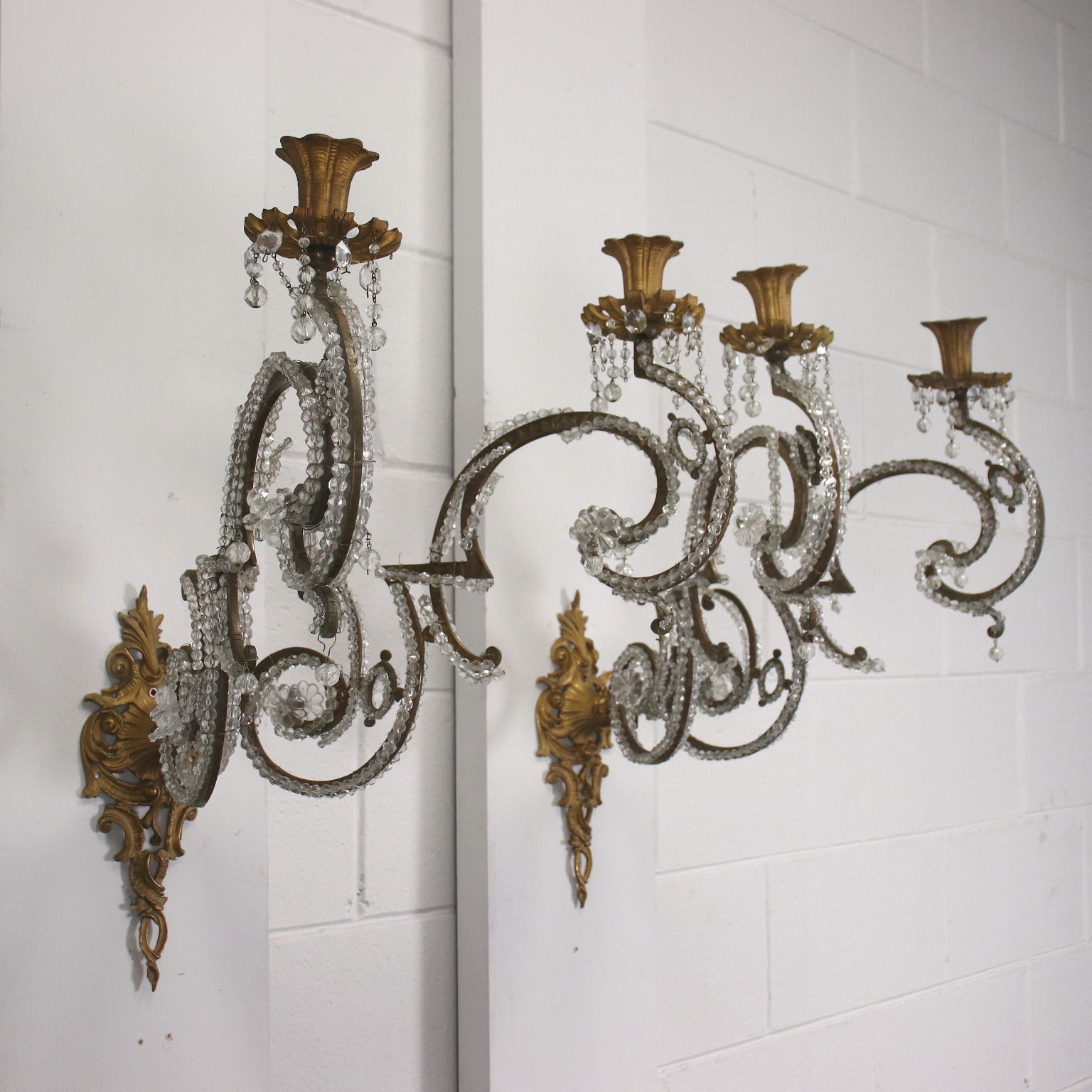 Applique Chandelier Baroque