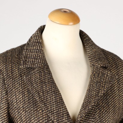 max&co, blazer, made in italy, giacca max&co,, giacca casual,Blazer Marrone Max&Co.