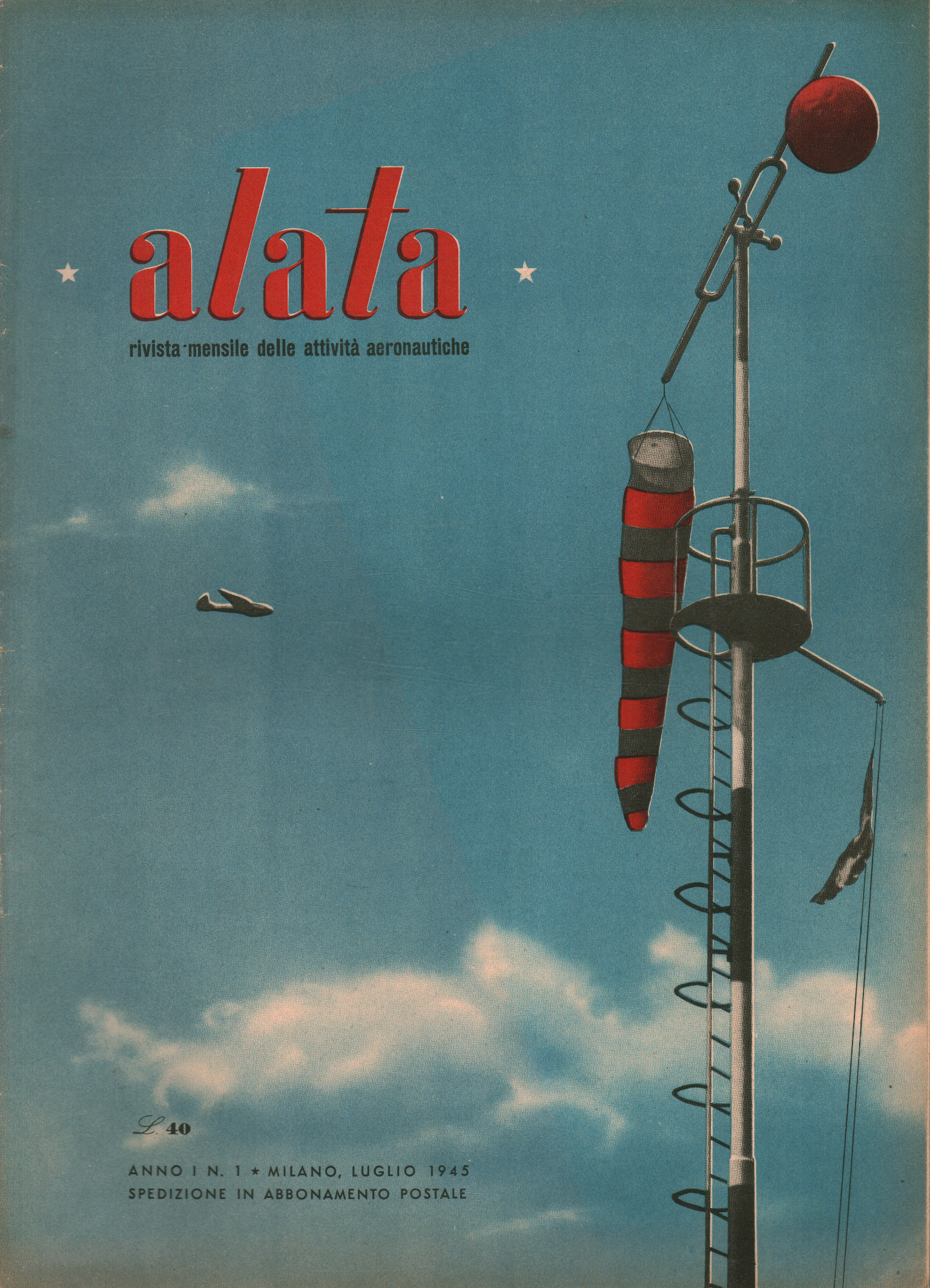 Geflügelt. Jahr I (1945) Nr. 1-6 (Juli-di