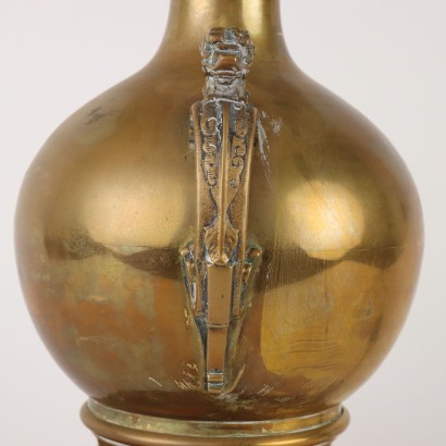 Bronze Baluster Vase Mounted to Lamp Bronze - France XX Century