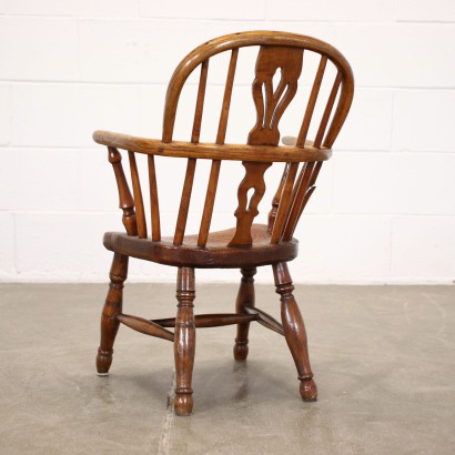 Windsor Children\'s Chair Elm - England XIX Century