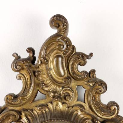 Pendule Murale Style Rococo Bronze France XIX Siècle