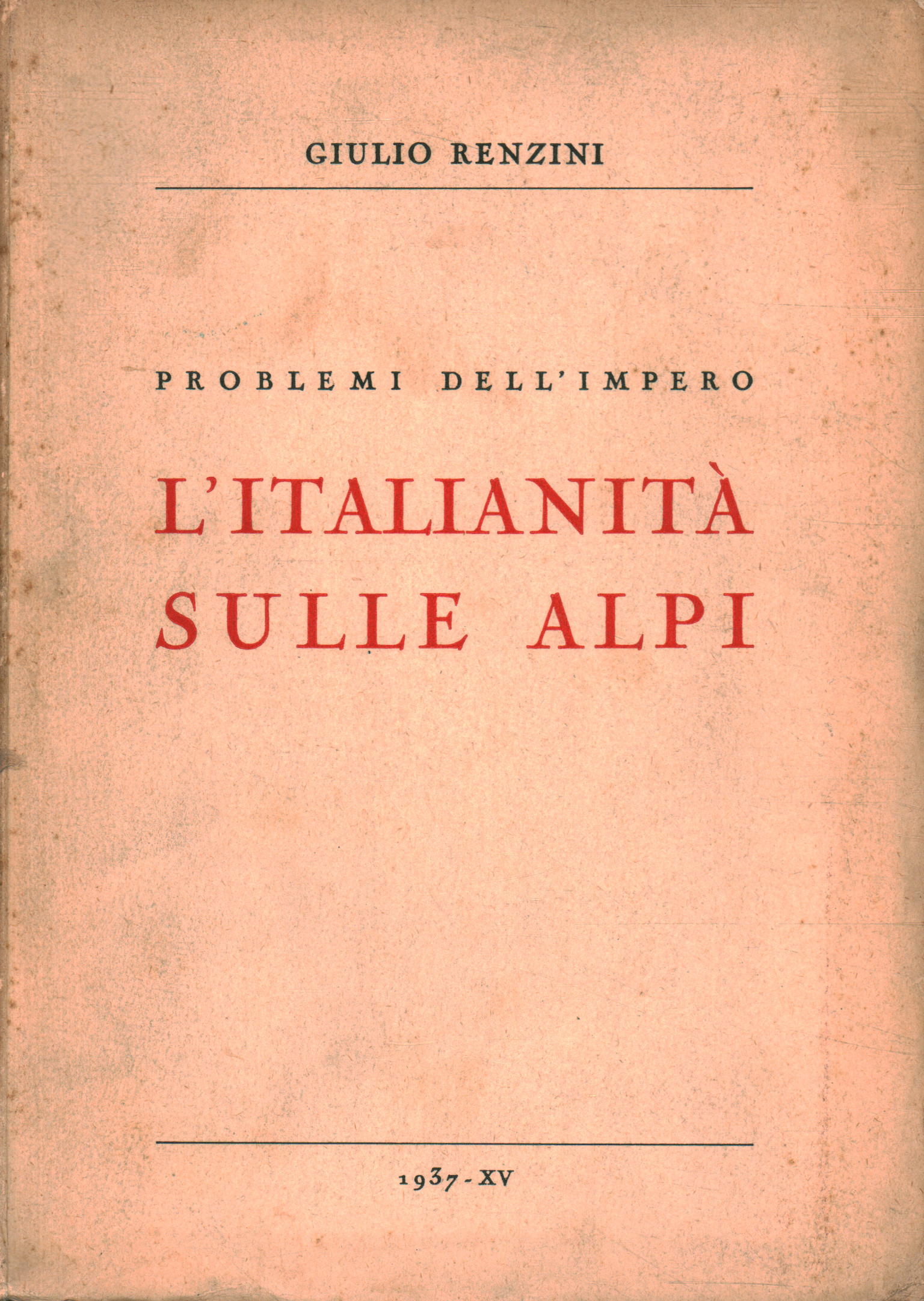 L'italianità sulle Alpi