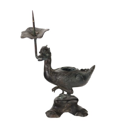 Bougeoir Bronze Chine XVIII Siècle