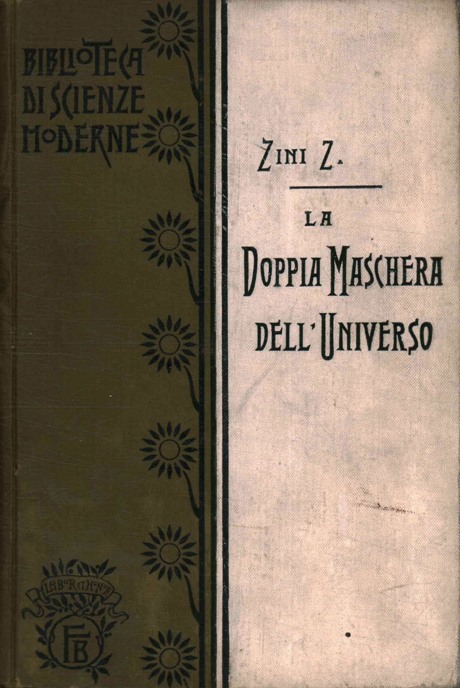 Double masque de l'univers